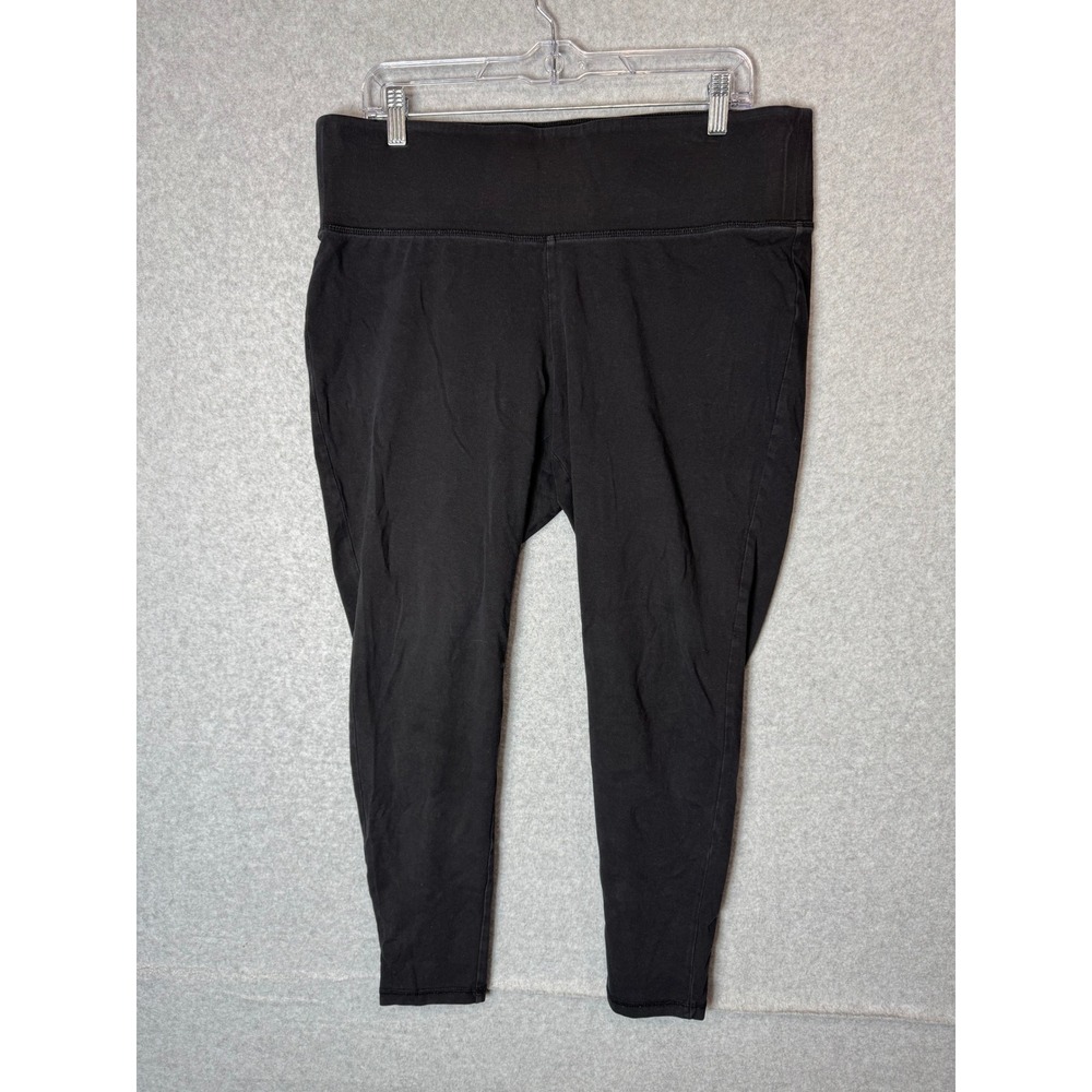 LIVI Active‎ Leggings Womens 18/20 High Waist Stretch Athleisure Comfort Black